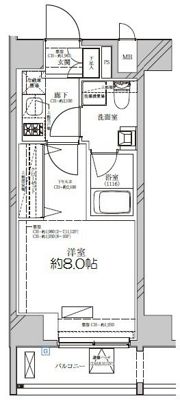 ディアレイシャス尾久駅前の間取り画像