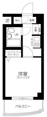 ワコーレ綱島Ⅱの間取り画像