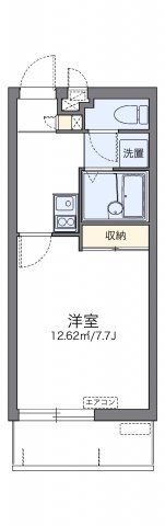 レオネクストしろかめの間取り画像