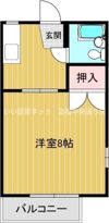 ハイム三原の間取り画像