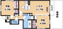 メゾン ソレイユの間取り画像