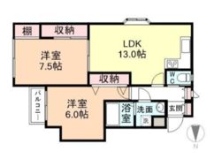 第二グレースビルの間取り画像