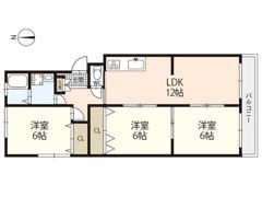 ベルコーポ井口の間取り画像