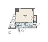 MFPR代々木タワーの間取り画像