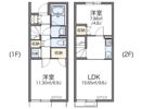 レオネクスト八代福正Ⅰの間取り画像