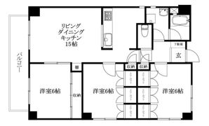 ヴォルジュ石手の間取り画像