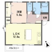 メゾンフレールの間取り画像
