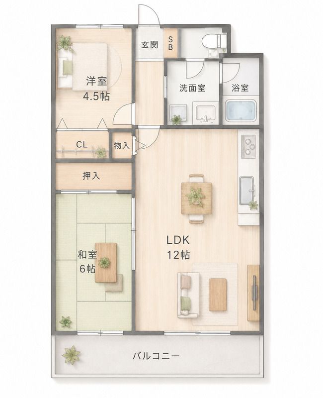 間取図