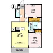 ベルノームの間取り画像
