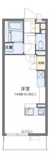 ミランダ浪華Ⅴの間取り画像