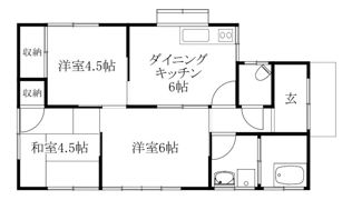 北久米 今井借家の間取り画像