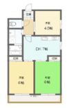 ロイヤルハイツ扇町Ⅱの間取り画像