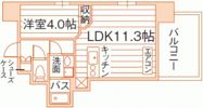 Grand E'terna岡山Ⅲの間取り画像