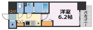 Alivis福島海老江(旧:フォーリアライズ福島ルノン)の間取り画像