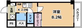 第2コーポ朝倉の間取り画像