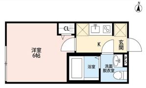 セゾンライズの間取り画像