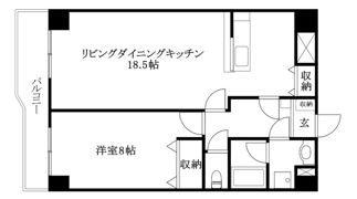 プレセランス道後の間取り画像