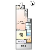 黒髪6丁目新築アパートの間取り画像