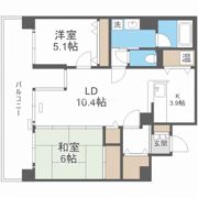 プレサンス梅田フロンティアの間取り画像