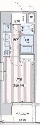 プレサンス梅田インテルノの間取り画像