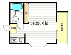 旭グランドハイツの間取り画像