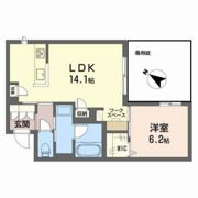 カトル レーヴの間取り画像