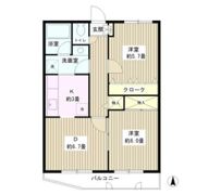 メゾンドボヌール梅島の間取り画像