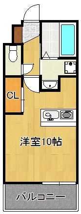 アクシオ小倉の間取り画像