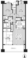 コスモ戸田公園セントラルビューの間取り画像