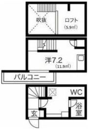 ブリス大江の間取り画像