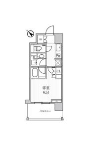ディームス日本橋水天宮の間取り画像