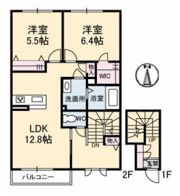 シャーメゾンガーデンズあかねの間取り画像