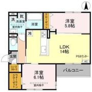D-residence下田部Bの間取り画像