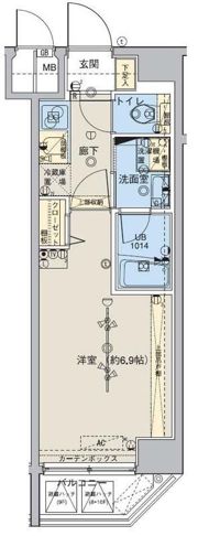 ブライズ神保町の間取り画像