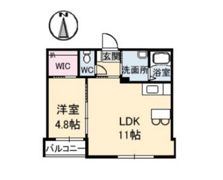 ラ・パルテール奥田南町の間取り画像