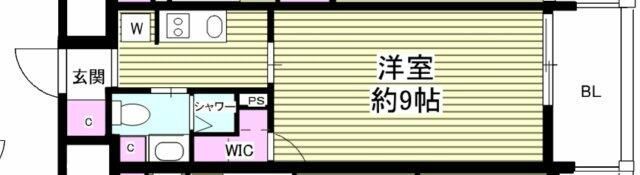 ミリアレジデンス根岸柳通りの間取り画像