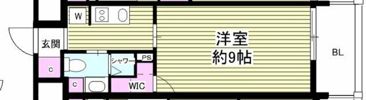ミリアレジデンス根岸柳通りの間取り画像