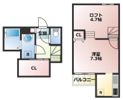 ADC柏の森ラフィエの間取り画像