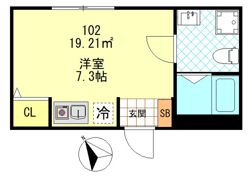 ONENESS新井の間取り画像