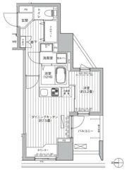 レジェンダリーコート赤羽の間取り画像