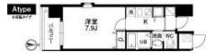 ｸﾗｳﾝﾊｲﾑ北心斎橋ﾌﾗﾜｰｺｰﾄの間取り画像