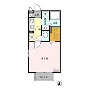 レジデンツ藤 Cの間取り画像