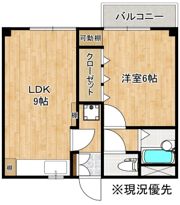 東奥谷マンションの間取り画像