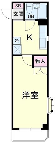 ハイツスバルの間取り画像