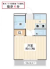 アビタシオン行徳第3の間取り画像