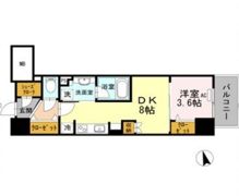 ウェルブライト博多ステーションの間取り画像