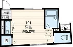 ラフィネ上中里の間取り画像