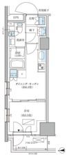 パークアクシス品川天王洲アイルの間取り画像