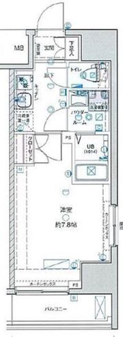 GENOVIA浅草Ⅳskygardenの間取り画像