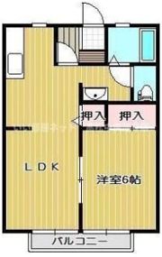 グリーンヴィラ宮武A棟の間取り画像